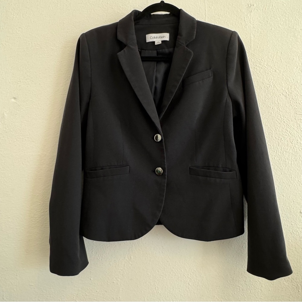 Calvin Klein Petite Lined Blazer Jacket